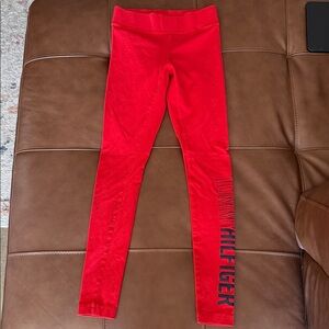 Tommy Hilfiger Bold Red Leggings